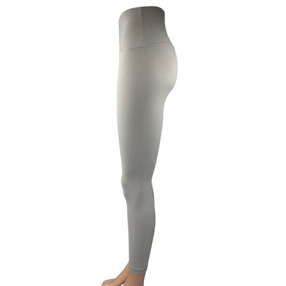 Aritzia Golden Women's Gray Mid Rise Yoga Running Athletic Leggings Pants Size 2 - Picture 2 of 4